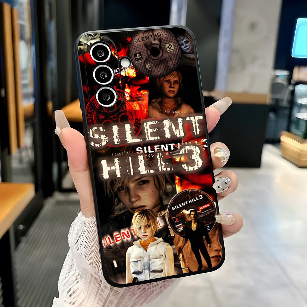 

Hot Classic Silent Hill Game Phone Case For Samsung S26 S25 Plus S20 S20 Plus S22 Ultra S23 FE S21 Plus S21 Ultra Soft Cover Samsung S21