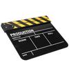 30x25CM Ciak in Acrilico Regista Professionale Film Azione Ciak Strumento per Fotografia