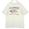 Beauty Products 80s 90s Old USA Made Print Short Sleeve T-shirt Men's Used