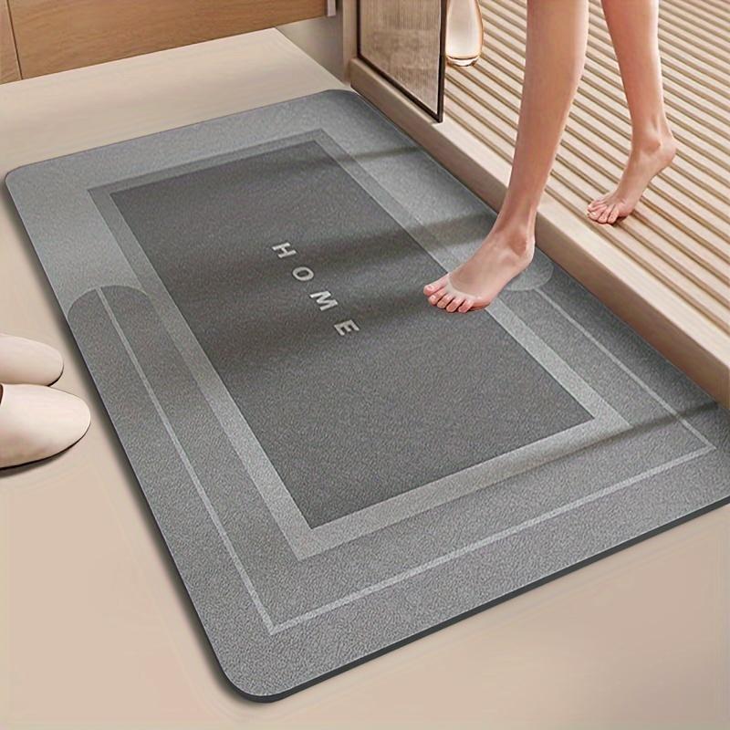 Badezimmer Kieselgur Saugmatte Duschraummatte Toiletten Anti-Rutsch-Matte Badewannenmatte Fußmatte Eingangsmatte