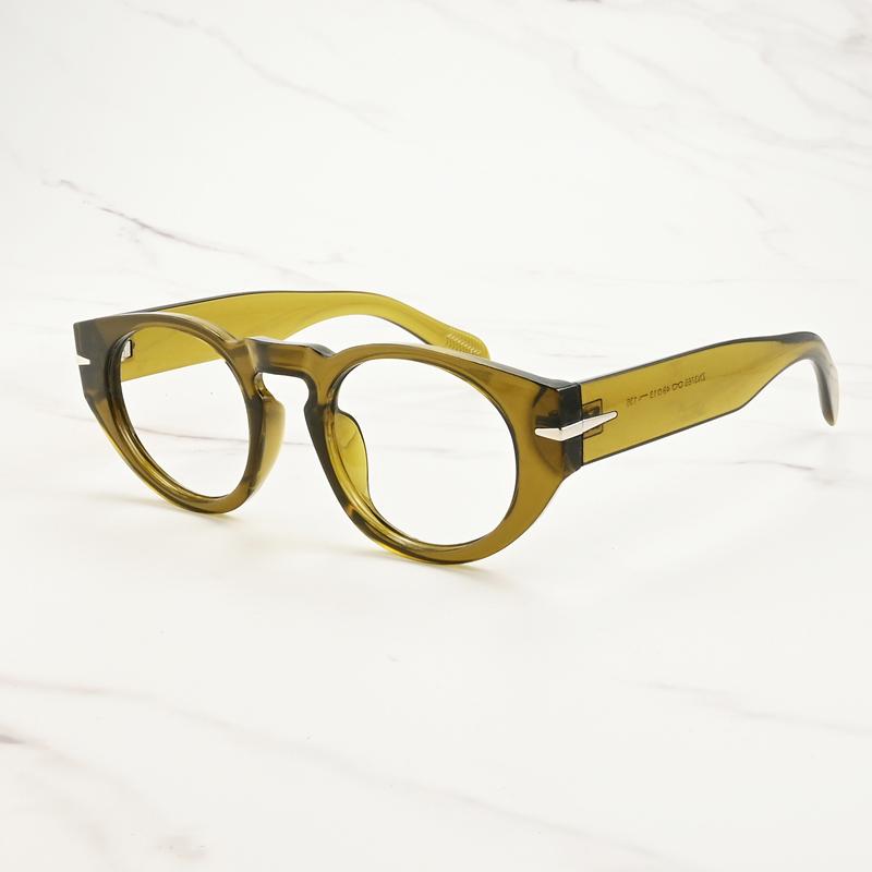 Classic Brand Design Retro Round Men Myopia Glasses Prescription Nearsight Anti Blue Light Women Short Light Optical Eyewear