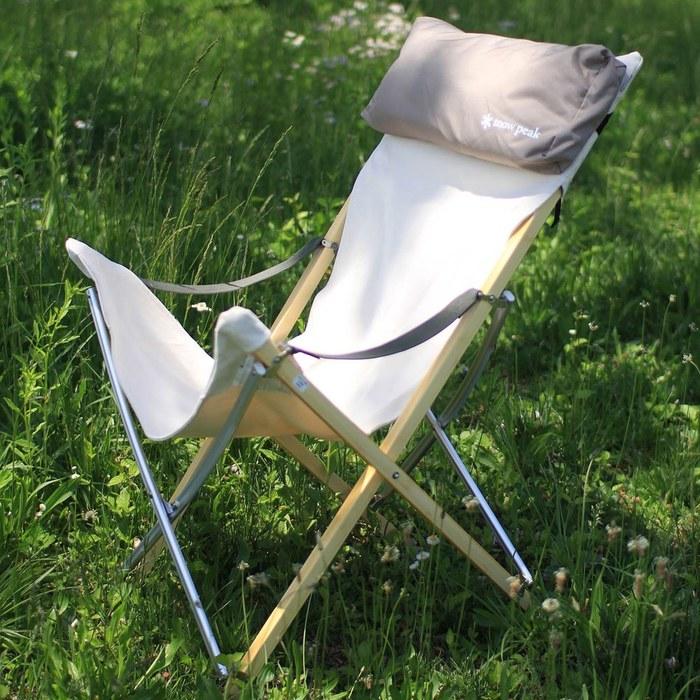 Snow Peak Low Chair Cushion Polyester Plus UG-410 53x23x10cm