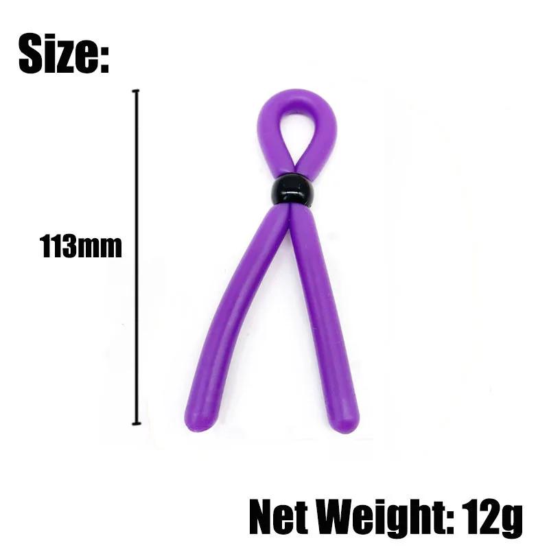 Ultra Soft Cock Ring Delay Ejaculation Adjustable Penis Ring Rope Male Lasting Erection Cockring Sex Toys For Man Adult