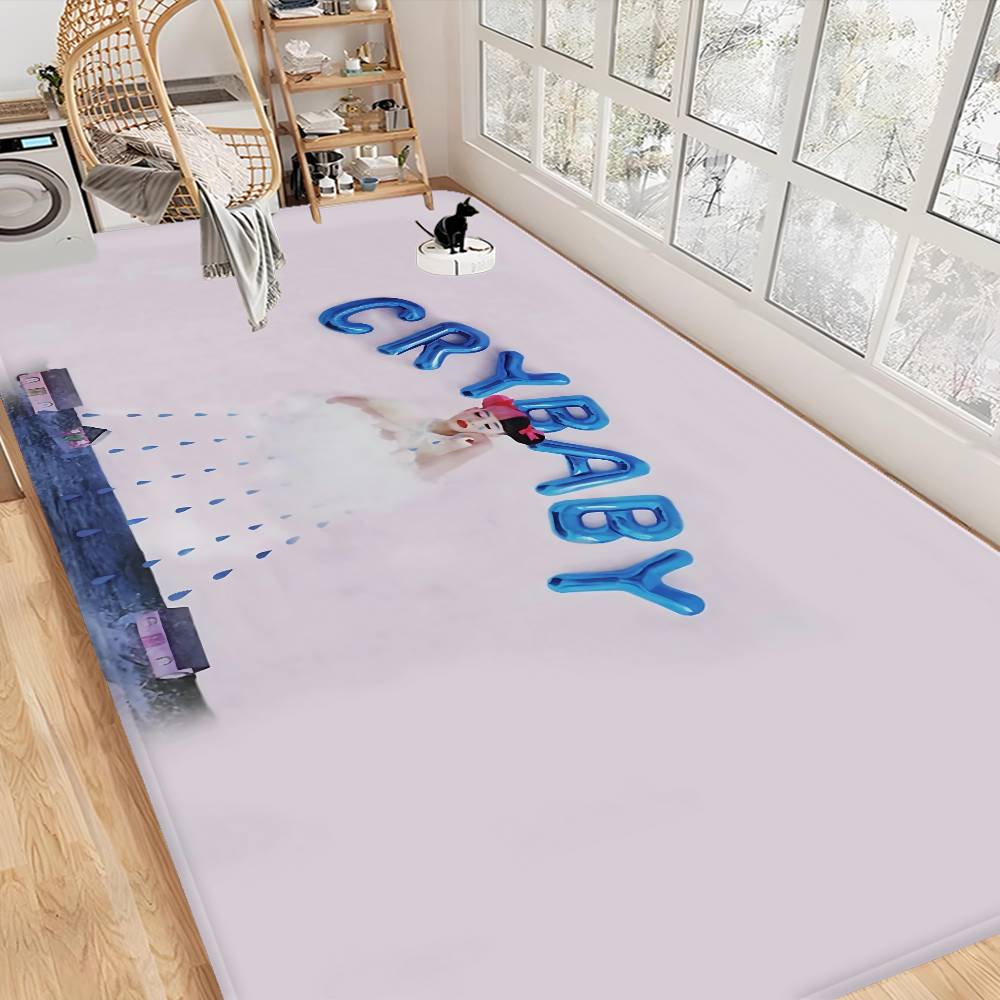 M-Melanie M-Martinez Singer Bathroom Mat INS Style Soft Bedroom Floor House Laundry Room Mat Anti-skid Welcome Doormat