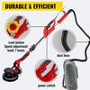 Drywall Sander 750W, Electric Drywall Sander, Foldable Sheetrock Sander, with Telescope Handle, Electric Sander, Variable Speed 800-1750 RPM, Wall