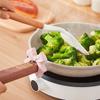 1-4Pcs Silicone Bow Spatula Holder Anti-Scalding Silicone Utensil Holder Bow Shaped Adjustable Spoon Pot Holders Kitchen Gadgets