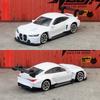 ACD1 1/64 BMW M4 GT3 Toy Car Model CCA MSZ 1:64 Diecast Vehicle Miniature Free Wheels Collection Suitable for Hot Wheels Gift Kid