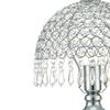 Bedroom Umbrella Crystal Table Lamp Bedside Light