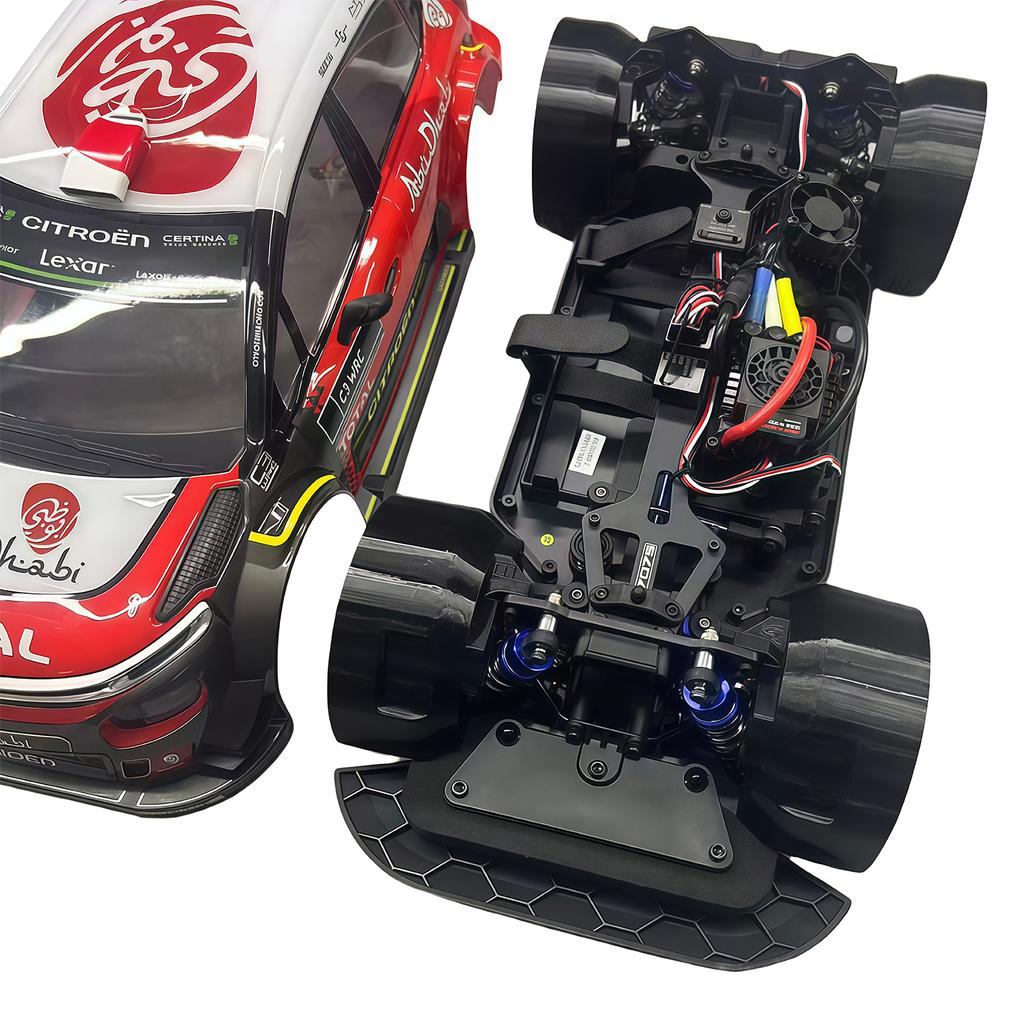 MJX10303 Simulation Front Rear Fenders Fender Lining For Mjx 10303 Hyper Go 1/10  High Speed Drift RC Car Upgrade Part