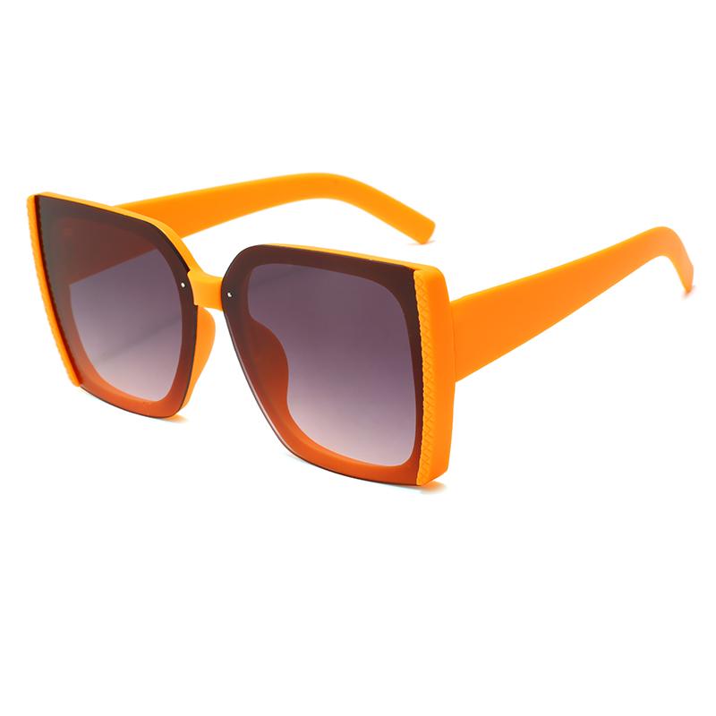 New Fashion Oversize Gradient Sunglasses Women Men Vintage Square Sun Glasses Female Luxury Shades UV400