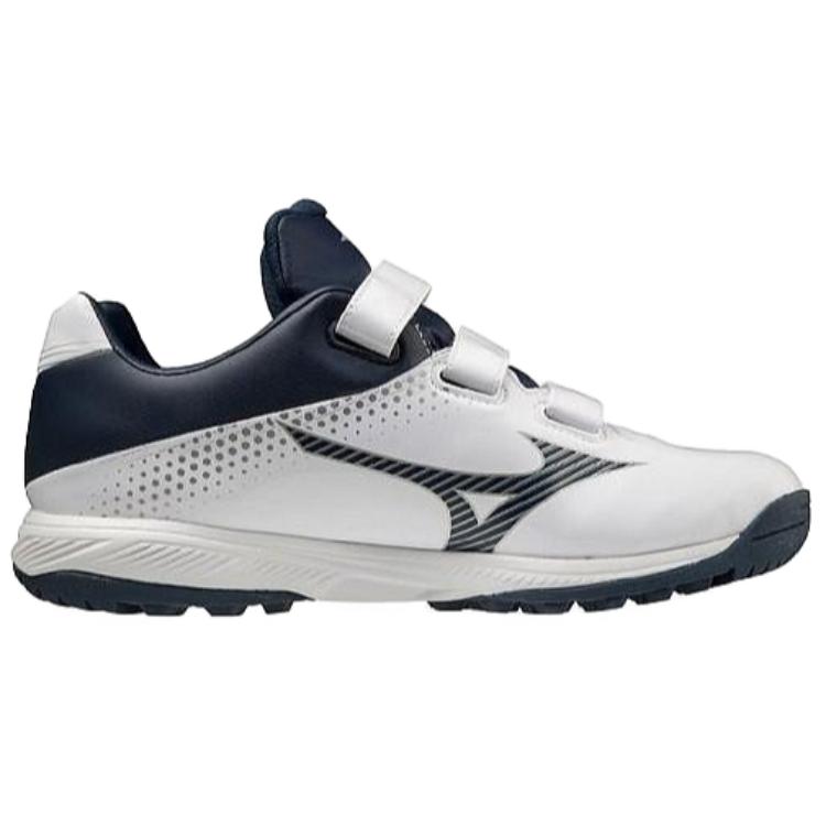 Mizuno Lightrevo Trainer CR Wide White Navy Unisex Sneakers 11GT222114