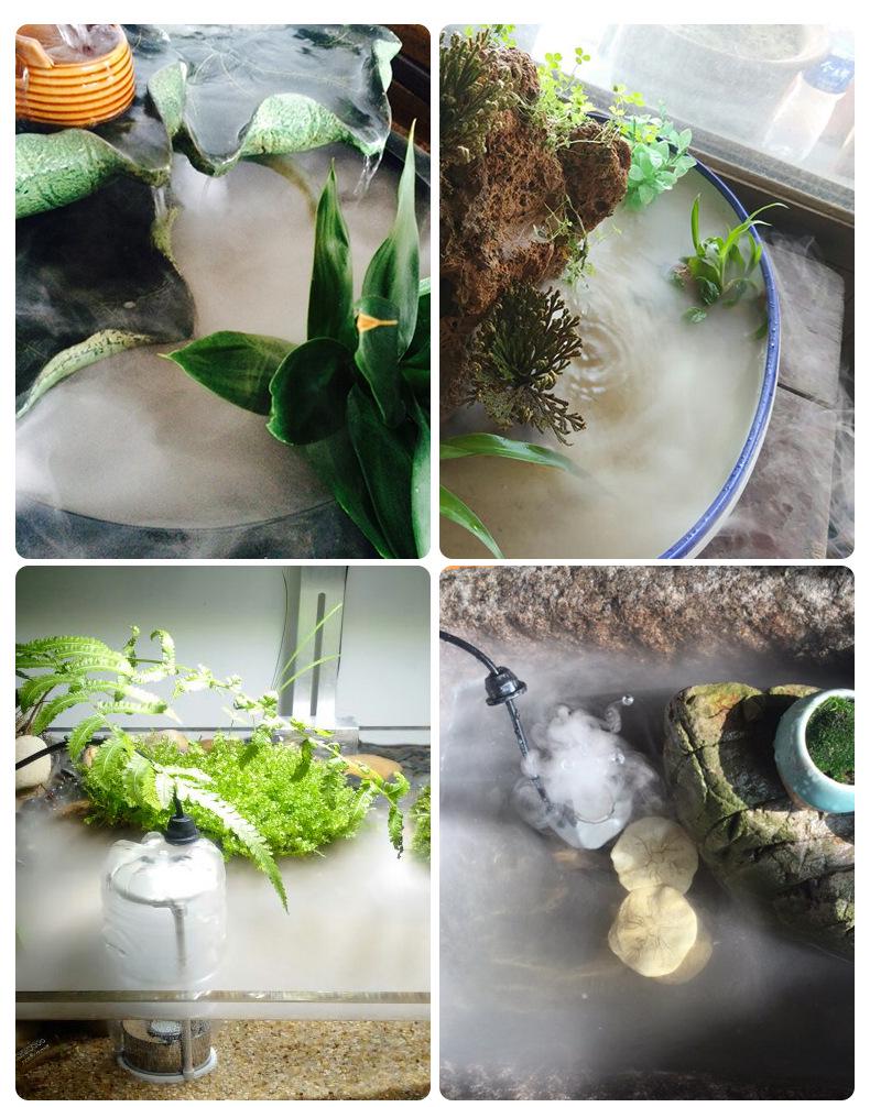 Ultraschallzerstäuber für Aquarium & Bonsai - Nebel-Luftbefeuchter für Schlafzimmer