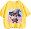Summer Casual Crew Neck T Shirt Cute Cartoon Harry Potter Print Fashion Street Leisure Tops Kids Boys Girls 3 14 Years