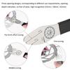 Stainless Steel Bike Brake Disc Brake Pad Repairing Adjustment Truing Tool Adjusting Wrench