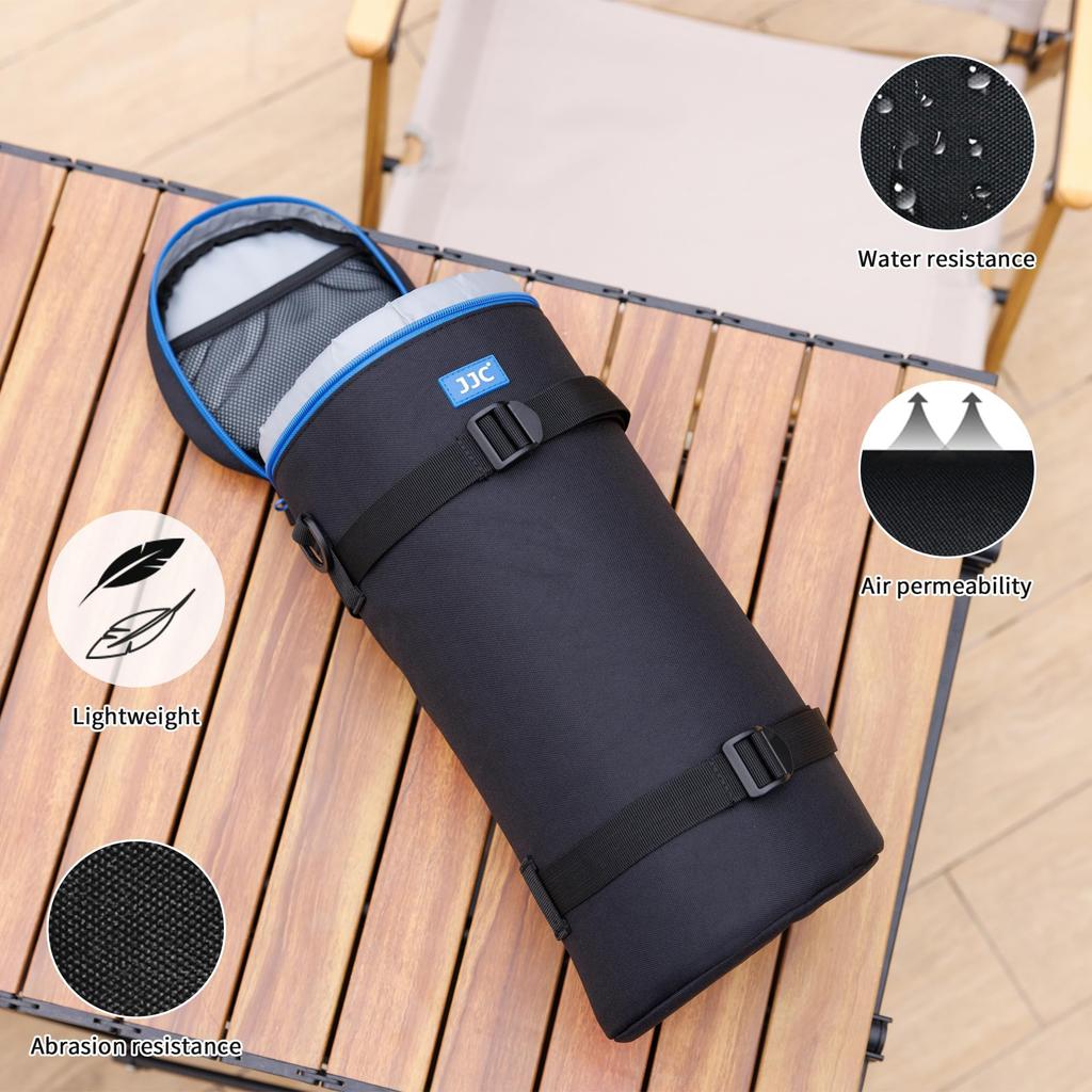 JJC Extra Large Camera Lens Case Bag for Canon RF or 200-800mm (5.5x14.6mm smaller)