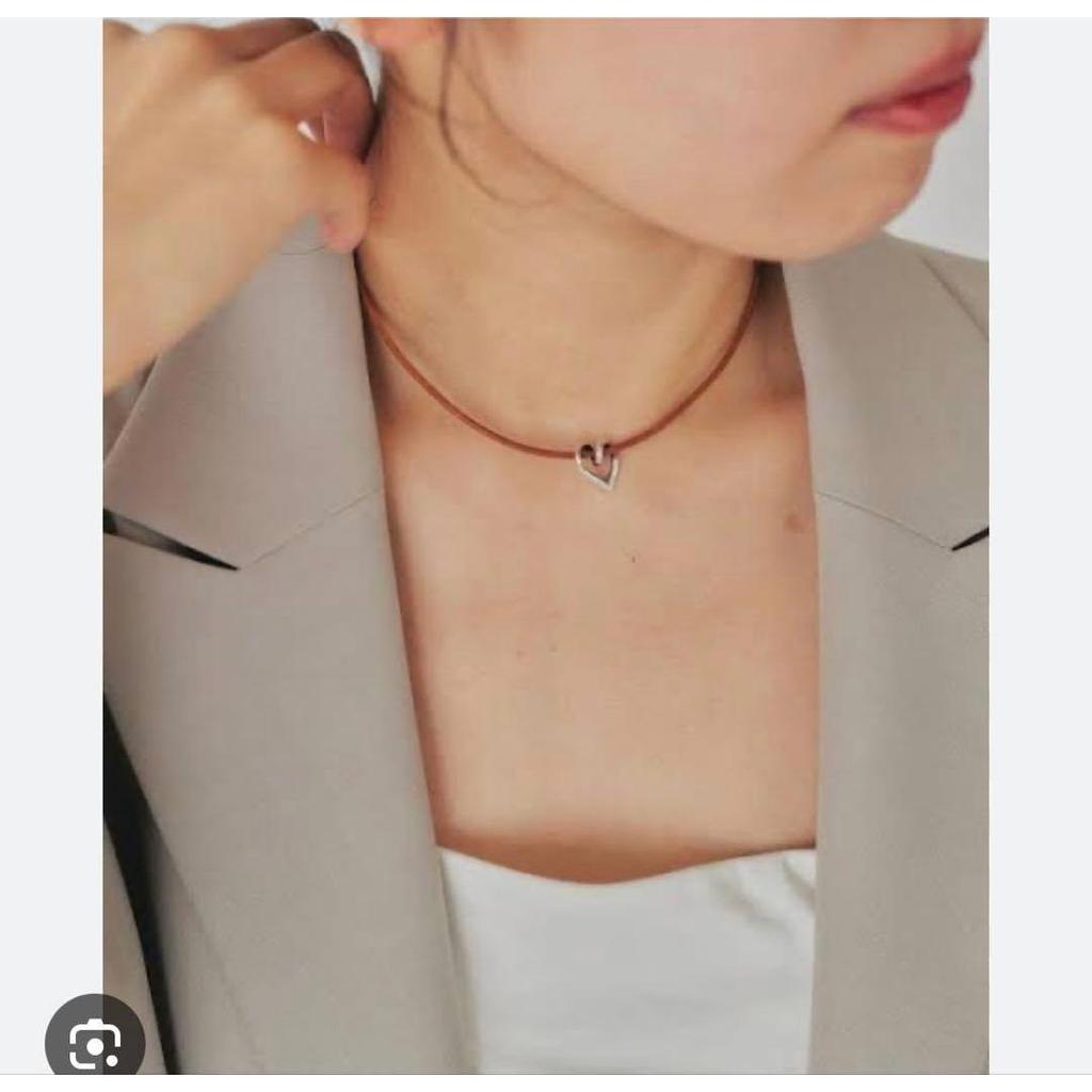 Used Cxc Heart Necklace
