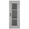 Wall Cabinet Gray Sonoma 34.5 X 34 X 90 Cm