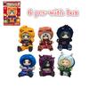 Hot EAKI Naruto Vinyl Plush Blind Box Shippuden Party V2 Series Stuffed Plush Figure Bag Pendant Ornament Doll Toy Birthday Gift