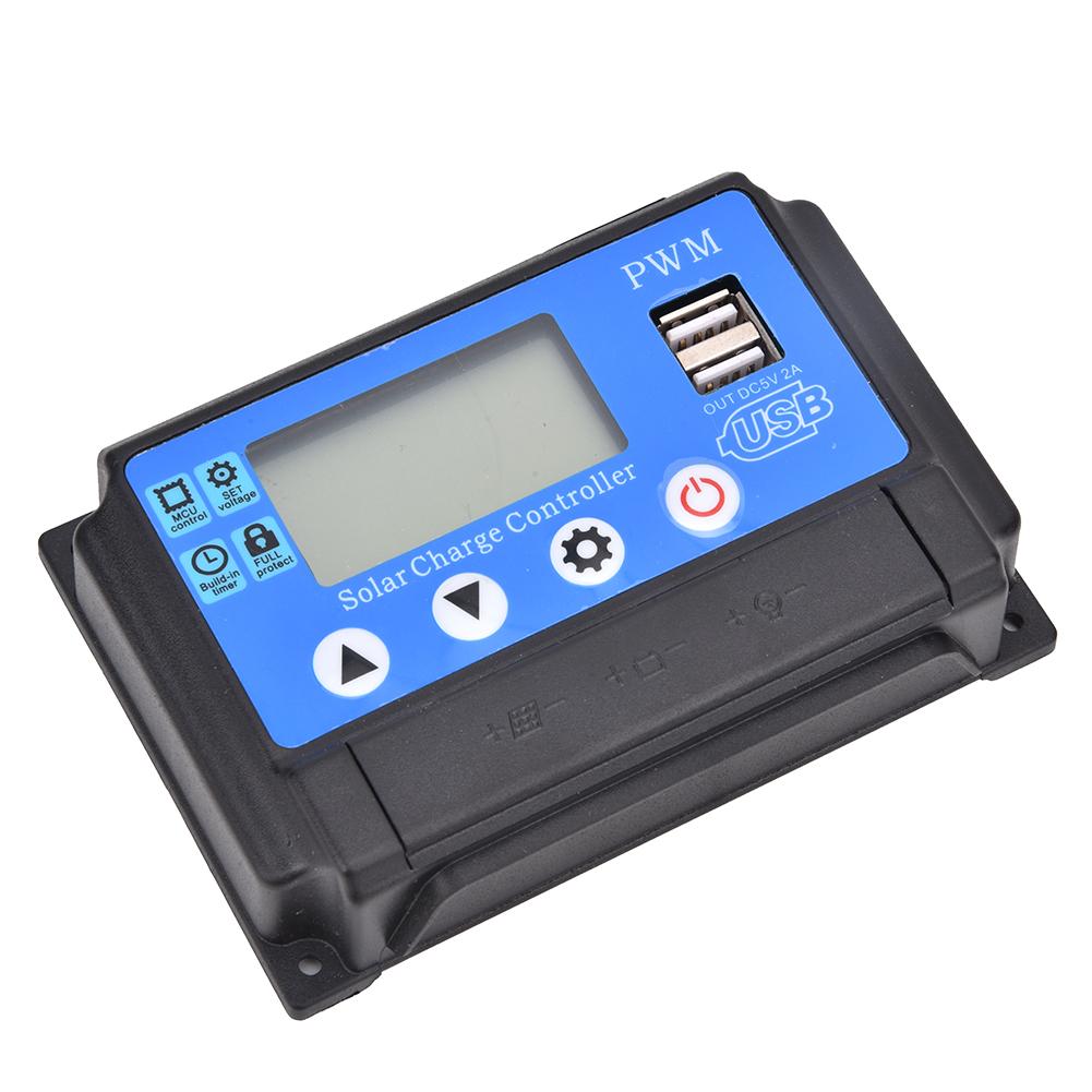 YCX 002 10 60A Solar Panel Regulator Charge Controller PWM 12V 24V Auto Focus Tracking 50A