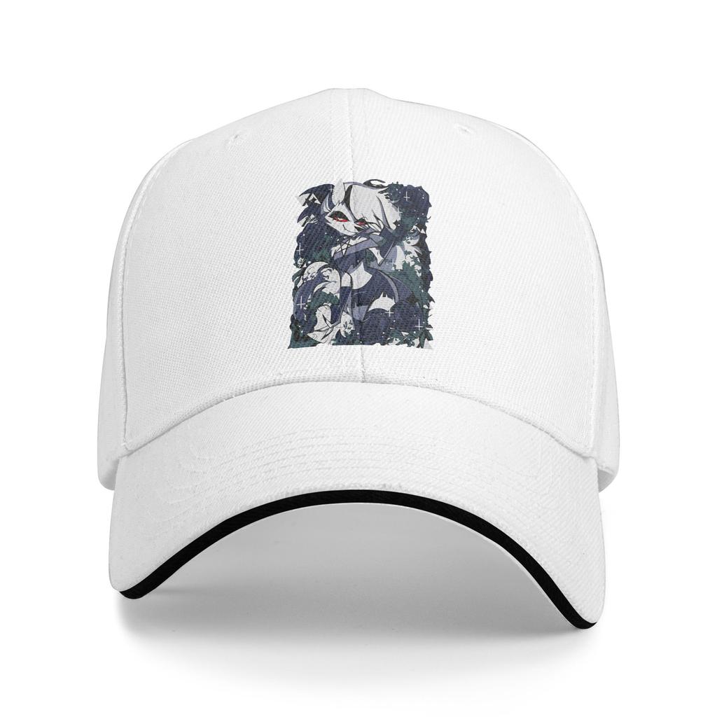 Helluva Boss Logo Baseball Caps Hip Hop Sandwich Hat Unisex Women Adjustable Dad Hat Outdoor