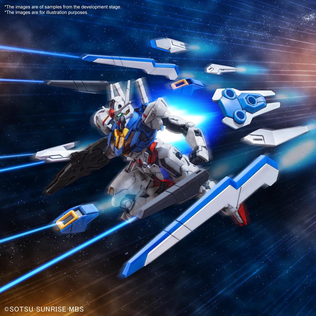 BANDAI SPIRITS HG Mobile Suit Witch of Mercury Gundam Aerial Scale Plastic Model Gundam 1/144 Pre-Colored