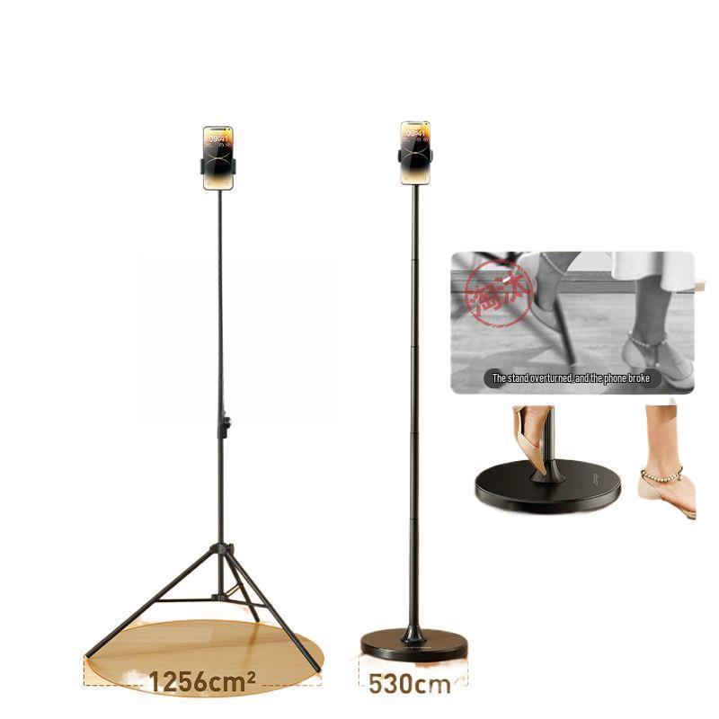 Universal Multi-Functional Tripod Stand for Mobile Phones - Desktop & Floor Use