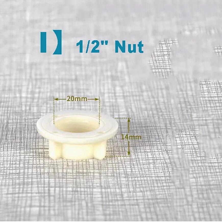 

Faucet Fitting Tap High Hat Fixing Fitting Kitchen Bathroom Sink Repair Parts Accessories 1pcs