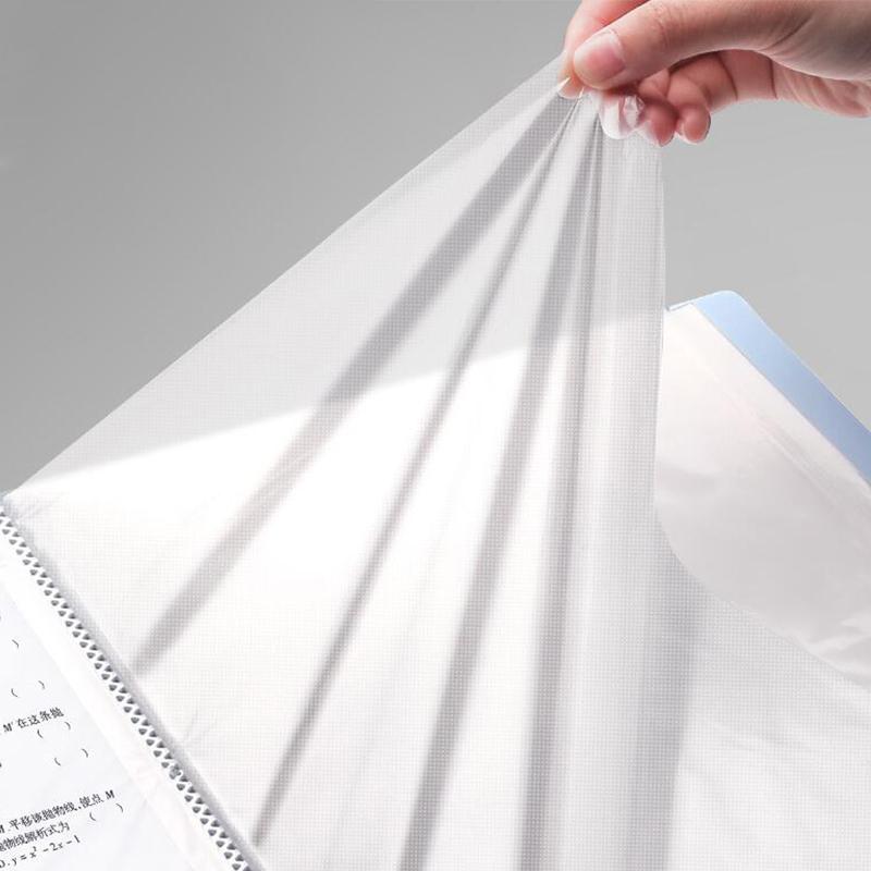 A4 Thickened Folder 100 Pages Information Book Large Capacity Diy File Folder Multifunctional Document Organizer Desktop Storage