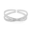 Bracelet en zircon cubique étincelant finition rhodiée - Pelikho