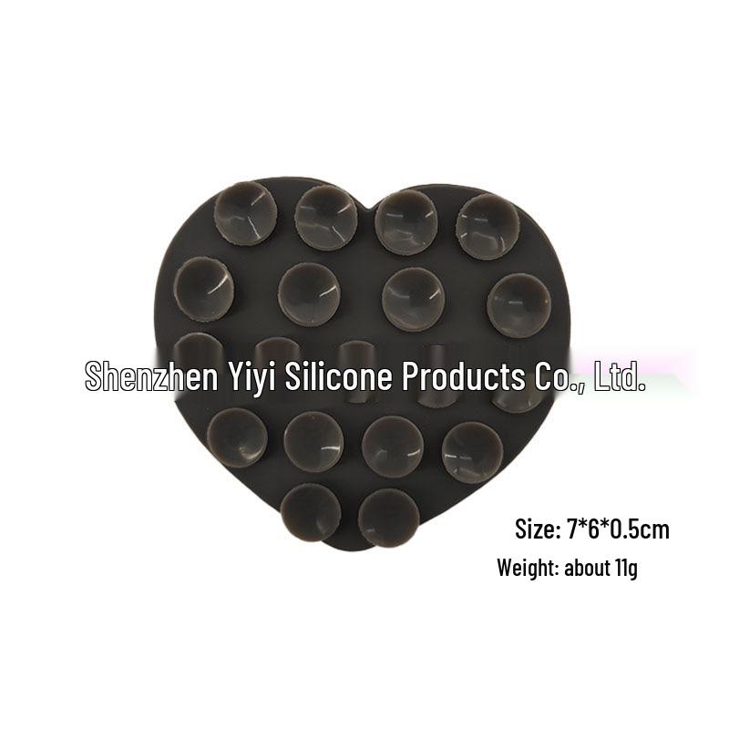 Silicone Phone Holder: Portable, Anti-slip, Stable Suction Cup Back Sticker