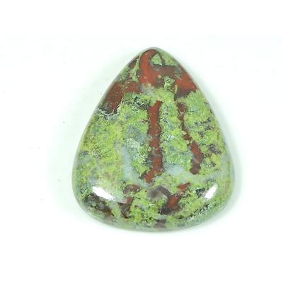 29X38X07 MM Natural Dragon Jasper Pear Shape Cabochon Loose Gemstone 66Cts. SY-502