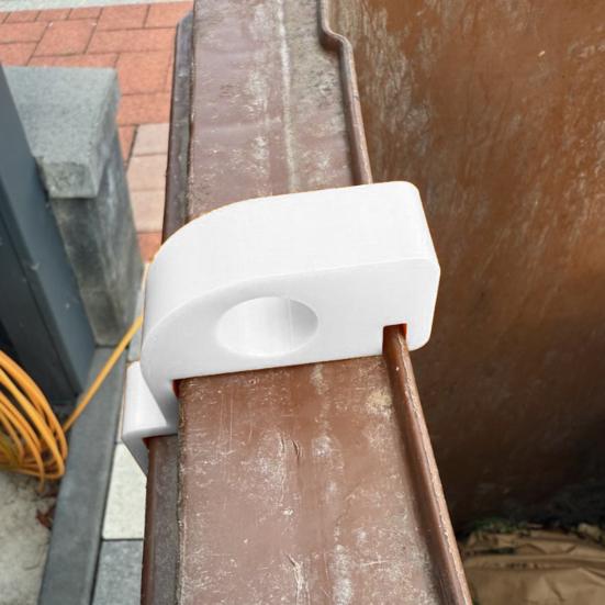 2Pcs Trash Can Ventilation Clip Kitchen Waste Prevents Lid Damage Odor Easy Snap-On Installation Trash Can Lid Buffer