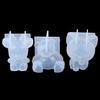 3D Silicone Mold Diy Geometry Stereo Bear Deer Cat Tiger Orangutan Mold Animal Mold Decoration Ornament Mold Cake Tool