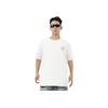 Li Ning Wade Series Comfortable Breathable Versatile Casual Simple Round Neck Pullover Short Sleeve T-Shirt Men T-Shirts Standard-White ATSV017-2