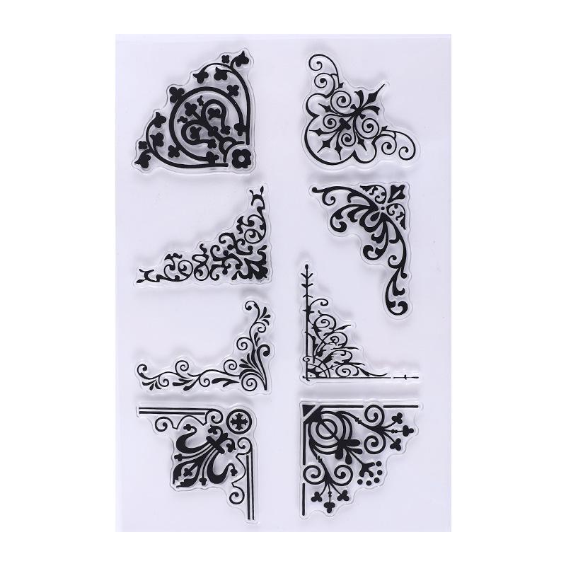 Retro Icons Silicone Stamps for Journals, DIY Photo Albums, and Card Decoration