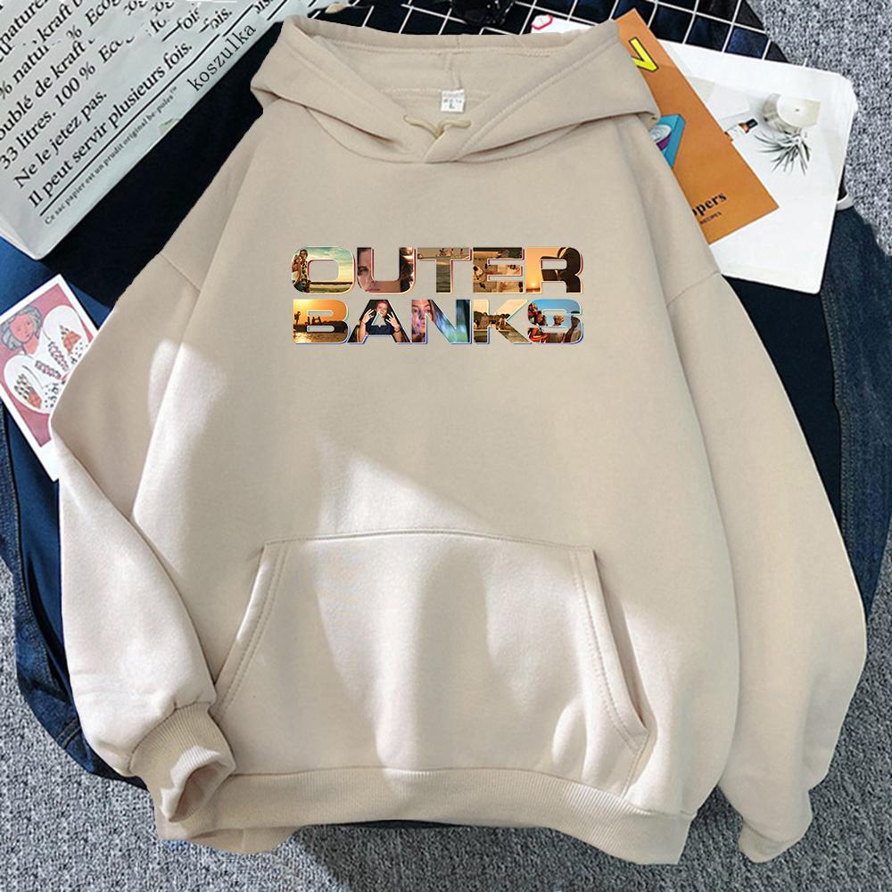 

Outer Banks 3 Hoodie Women Harajuku Aesthetic Graphic Pogue Life Hoodies Woman John B JJ Maybank Pullover Sweatshirt Bluzy Korea