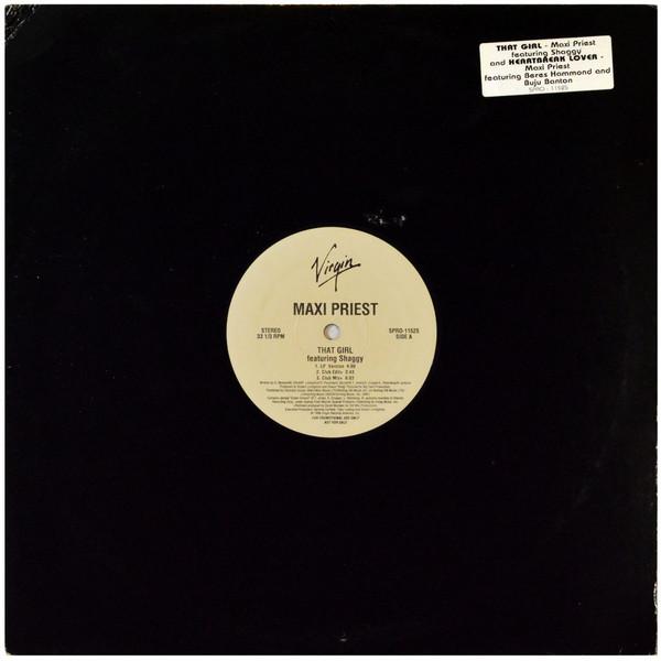 

12inch Record MAXI PRIEST, SHAGGY - That Girl SPRO11525 Virgin 1996 UK Reggae, Ska & Dub Used
