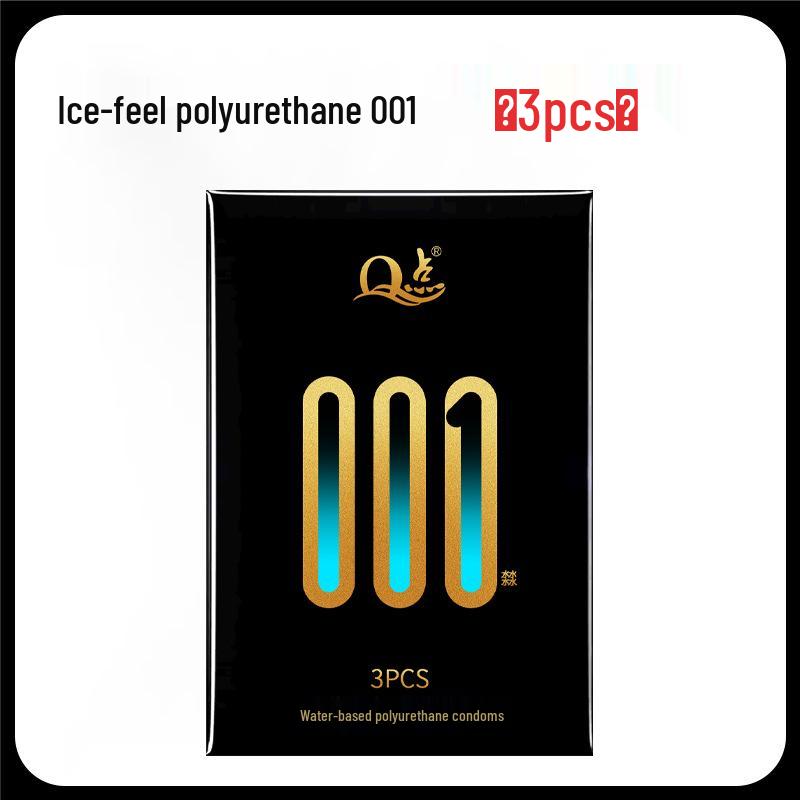 Q Point Ultra-Thin Pink Condoms with 3D Surrounding Particles - Odorless, Super Lubricated, Female Pleasure Enhancing.