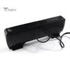 Stereo Sound Speaker Clip Computer USB 3.5MM Wire Volume Adjustment Noise Reduction Portable Mini Laptop Desktop PC Box Subwoofer Drive Technology