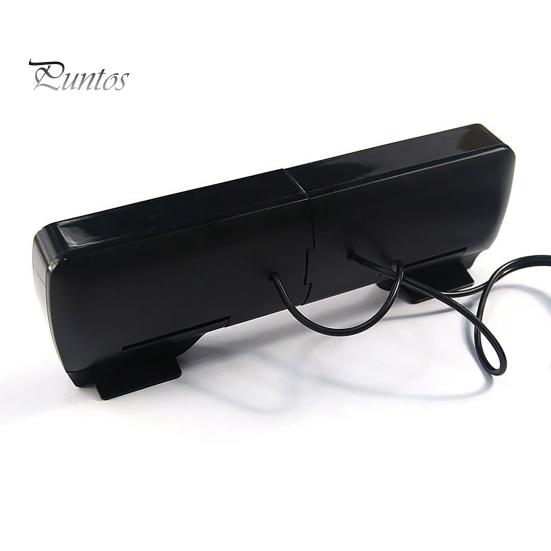 Stereo Sound Speaker Clip Computer USB 3.5MM Wire Volume Adjustment Noise Reduction Portable Mini Laptop Desktop PC Box Subwoofer Drive Technology