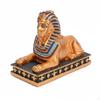 Antike Löwenfigur des Pharaos – Luxus-Tischdekoration