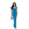 Elegant Rhinestone-Encrusted Bodycon Evening Dress