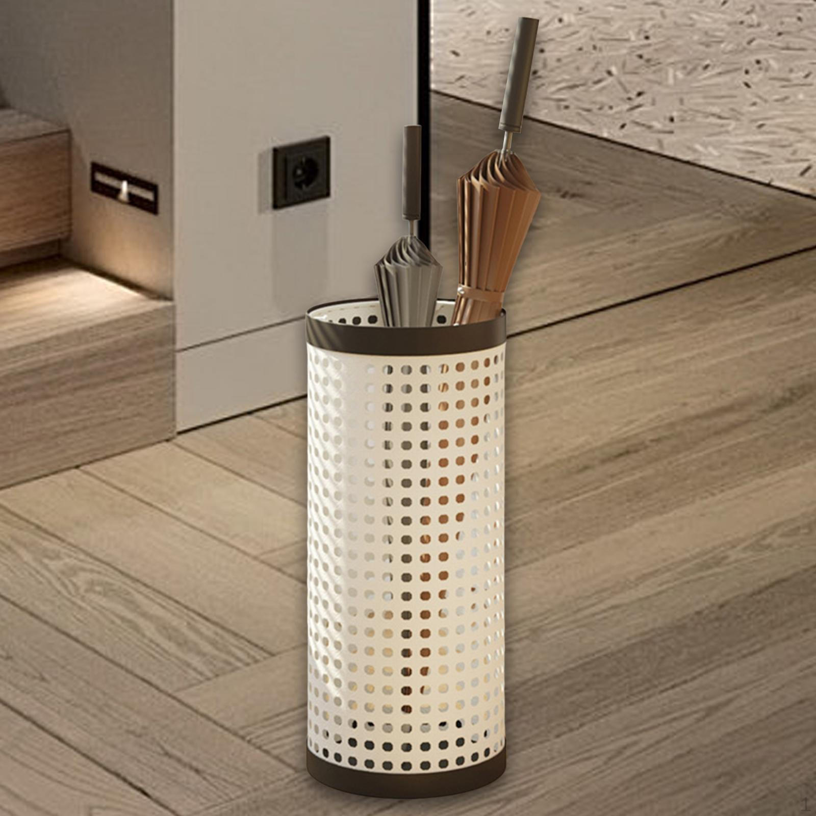 Держатель для тростей Holer декоративный органайзер для зонтов ведро для хранения для бизнеса бежевый 6416₽
