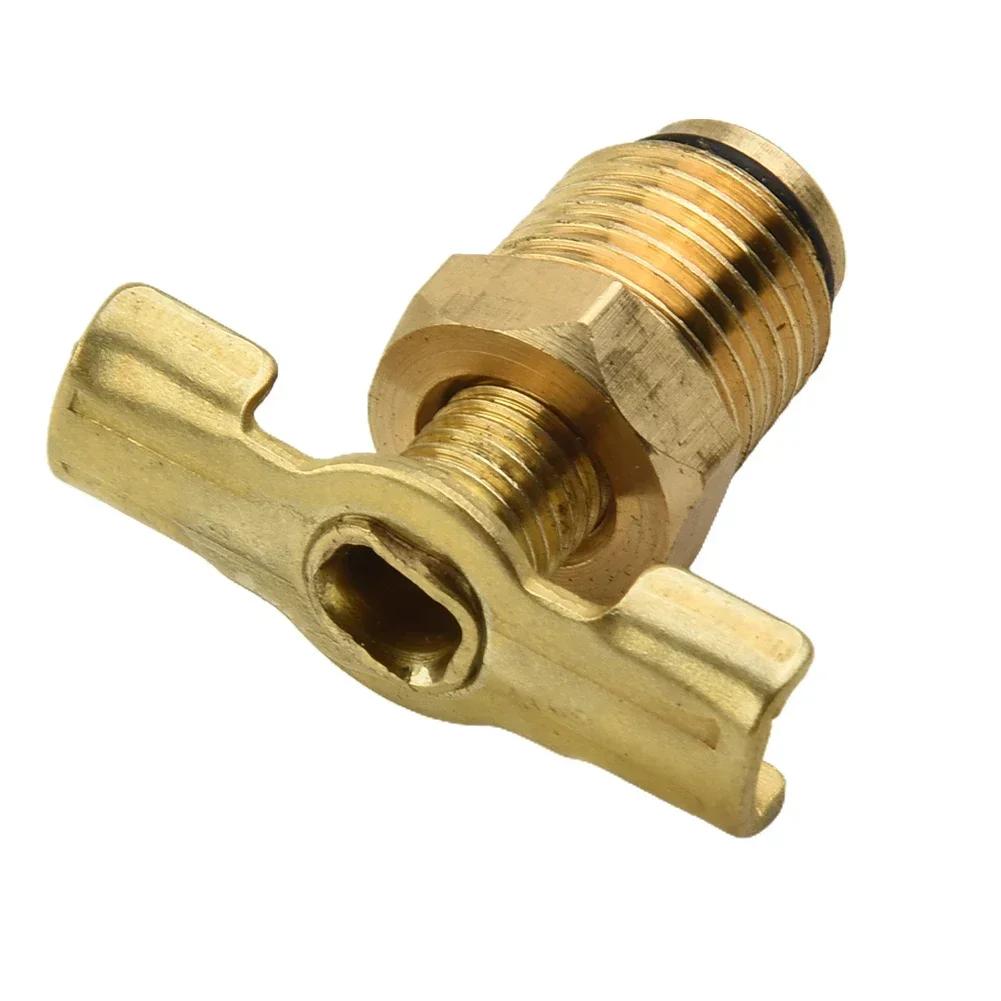 Drain Plug Valve Blowdown Valve Air Compressor Air Compressor Tank Acssory Brass Tank 1pcs For Air Compressor Tank