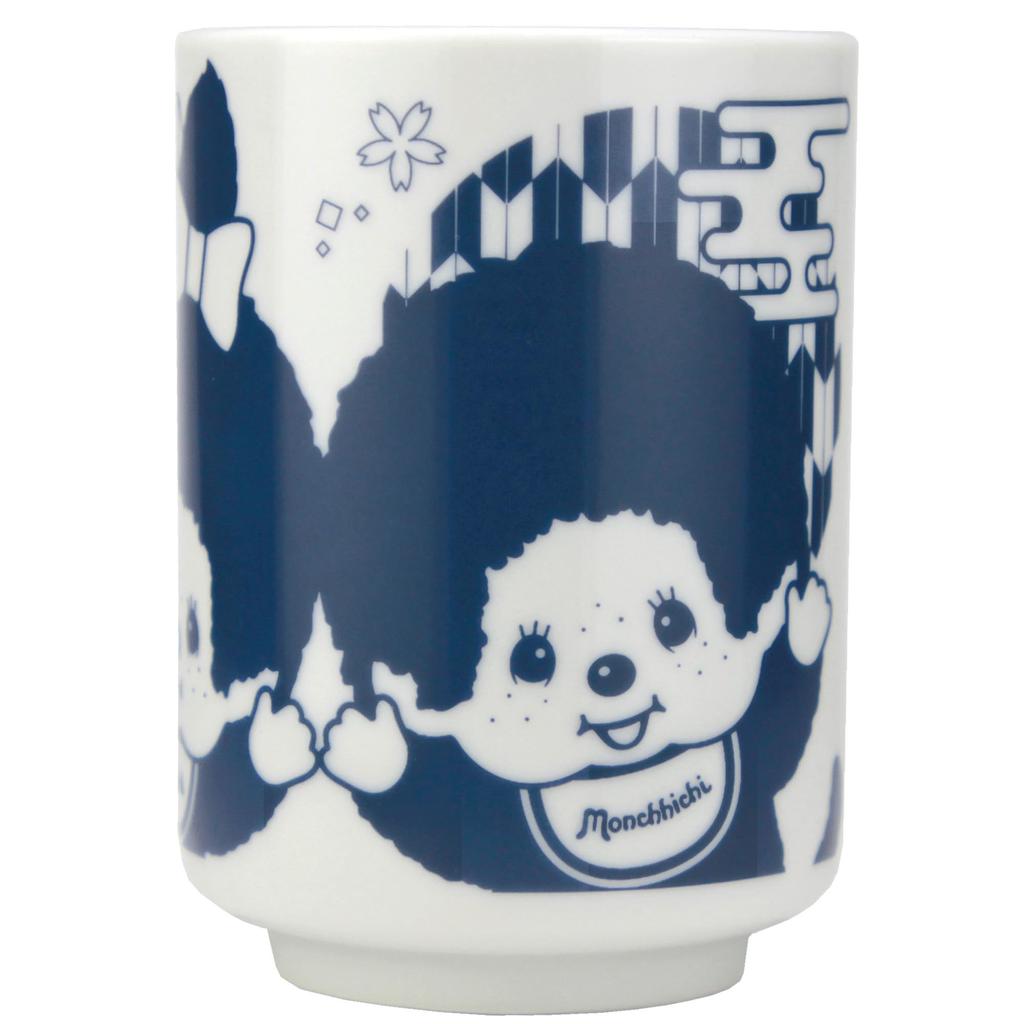 Tsujicel Monchhichi Teacup Japanese Pattern