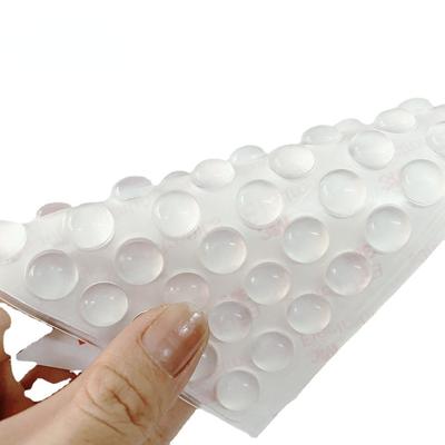 Tope de puerta autoadhesivo Amortiguador de goma Tope de gabinete Almohadillas de silicona para muebles Almohadillas protectoras para cojines