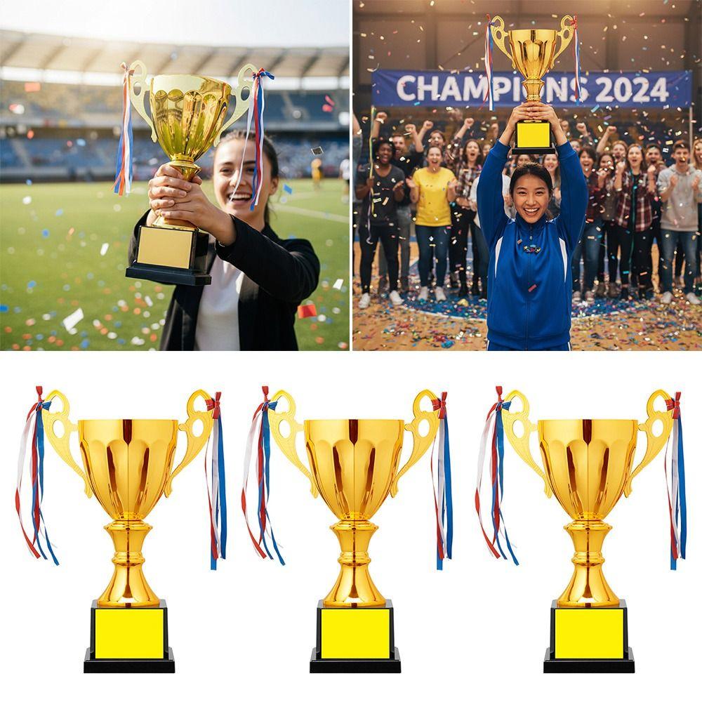 Metal Model Metal Trophy Gold Color Champion Trophy Competition Trophy  Kindergarten Sports