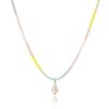 Necklace for Women No Color Loss Simple Rice Beads Beaded Necklace Women Light Niche Fashion Colorful Crystal Necklace Elegant Necklace