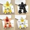 Bunte Gradienten Haarklammer Set Süße Blume Haarklammer Damen Stilvolle Haarspange für Damen und Mädchen Strand Accessoires