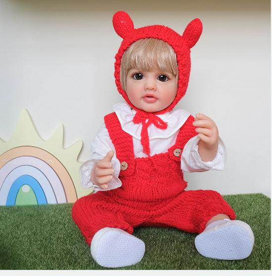Realistic 55cm Full Silicone Doll Betty by NPK 55cm Full Silicone